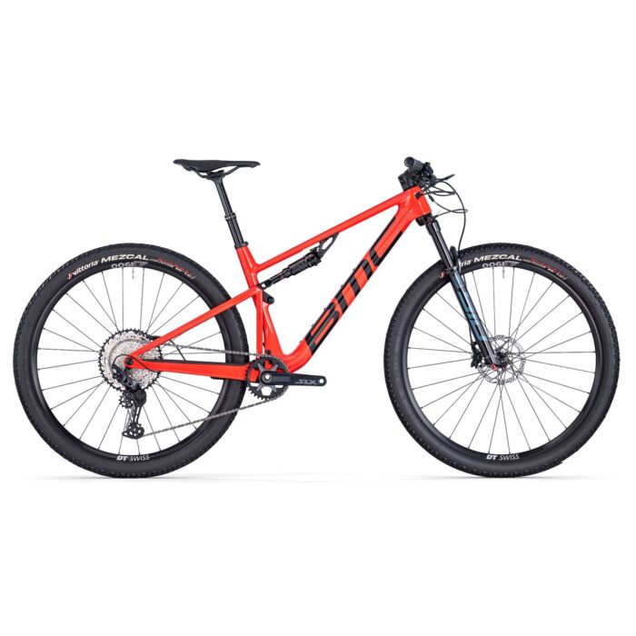 BMC FOURSTROKE 01 THREE - 29" Carbon Mountainbike - 2026 - Neon Red BMC FOURSTROKE 01 THREE - 29" Carbon Mountainbike - 2026 - Neon Red